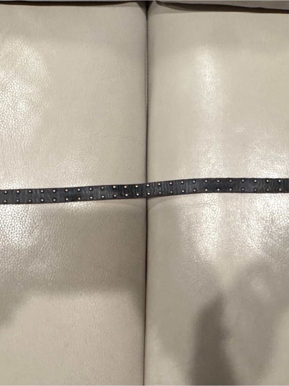 GAP Black Studded Leather Belt